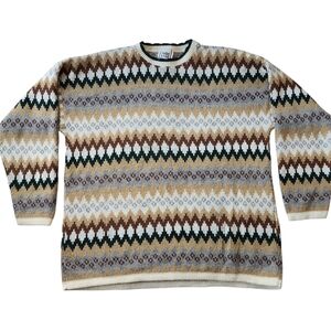 Vintage Cricket Lane Knit Grandma Sweater